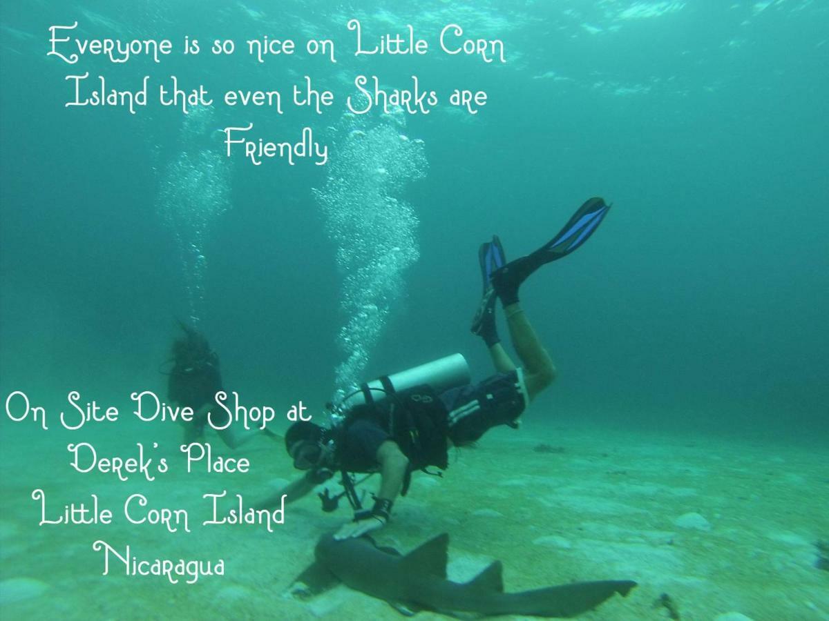 Derek'S Place Eco-Lodge Pulau Little Corn Bagian luar foto