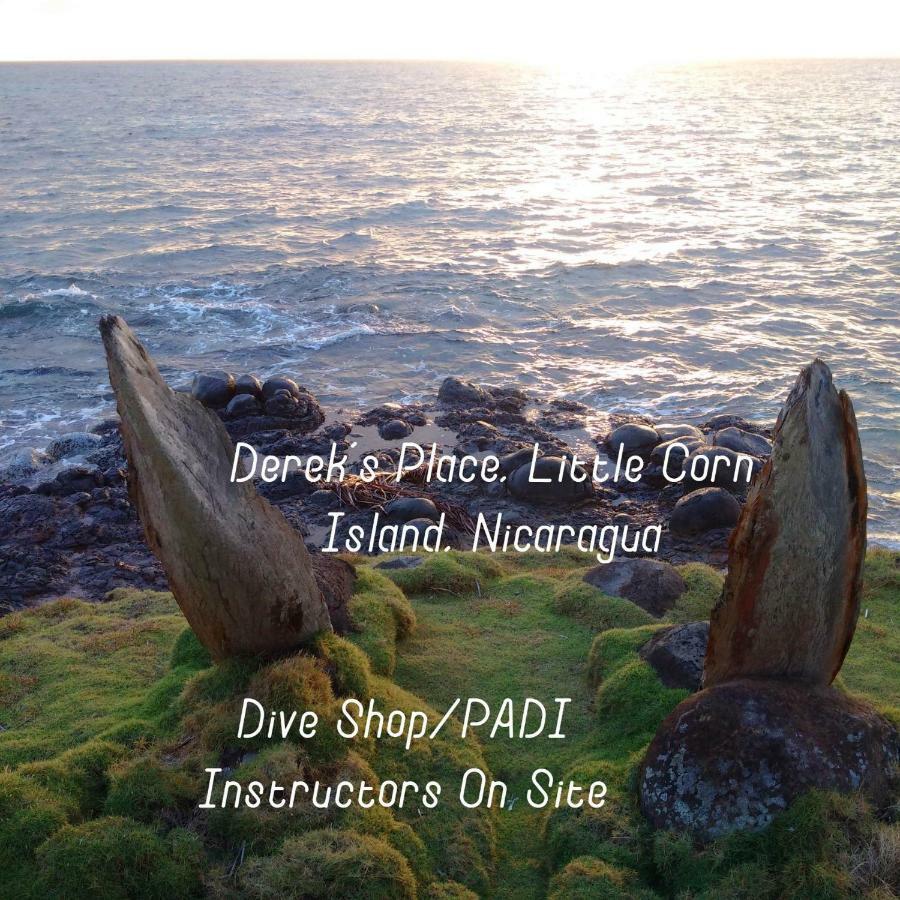 Derek'S Place Eco-Lodge Pulau Little Corn Bagian luar foto