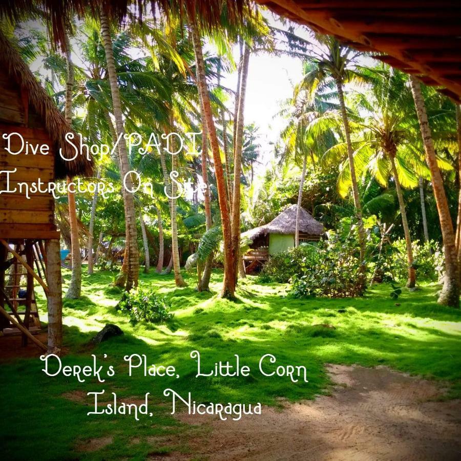 Derek'S Place Eco-Lodge Pulau Little Corn Bagian luar foto